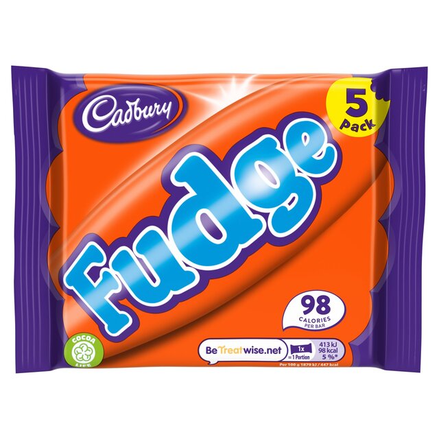 Cadbury Fudge 5 per pack