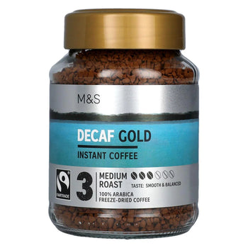 M & S Fairtrade Gold Decaf Instant Coffee 100g