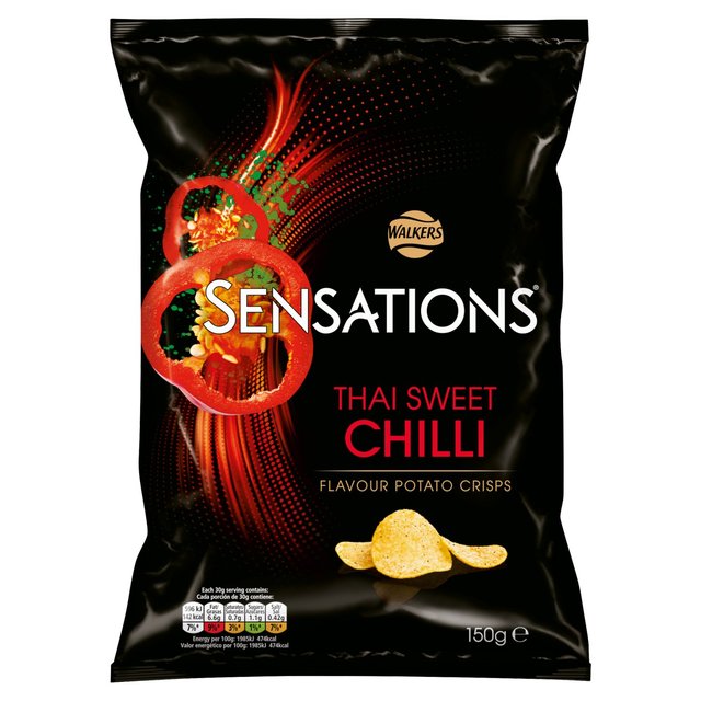 Sensations Thai Sweet Chilli Sharing Patatas Fritas 150g 