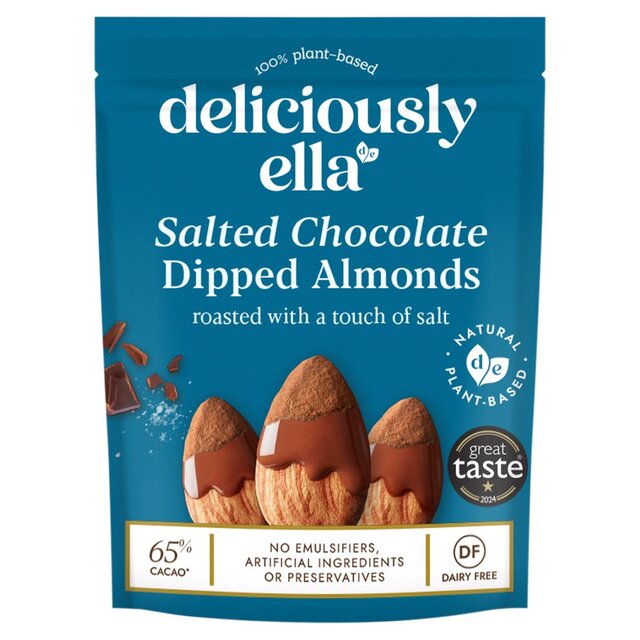 Deliciosamente Ella Almendras bañadas en chocolate salado 90G