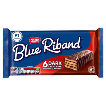 Blue Riband Dark Chocolate Biscuit Bars 6 per pack