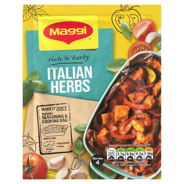 Maggi tan jugoso pollo italiano 37g