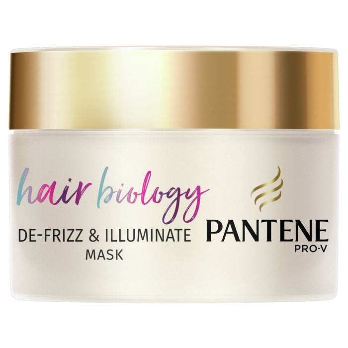 Pantene Hair Biology Defrizz & Illuminate Maske 160 ml