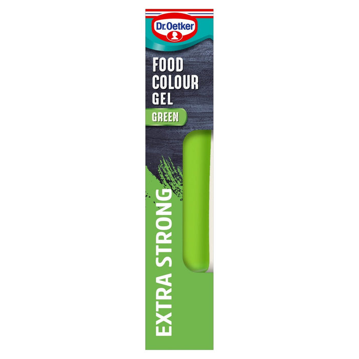 Dr. Oetker Extra Strong Green Food Colouring Gel 15g