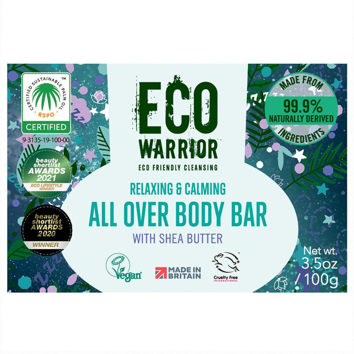 Öko -Krieger in der gesamten Body Bar 100g
