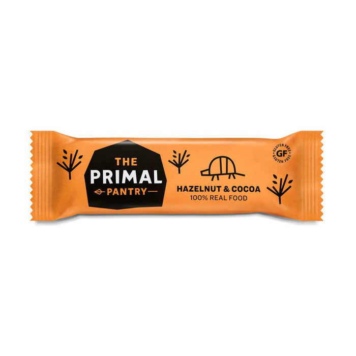 La barre de noisette et le cacao du garde-manger primal 45G