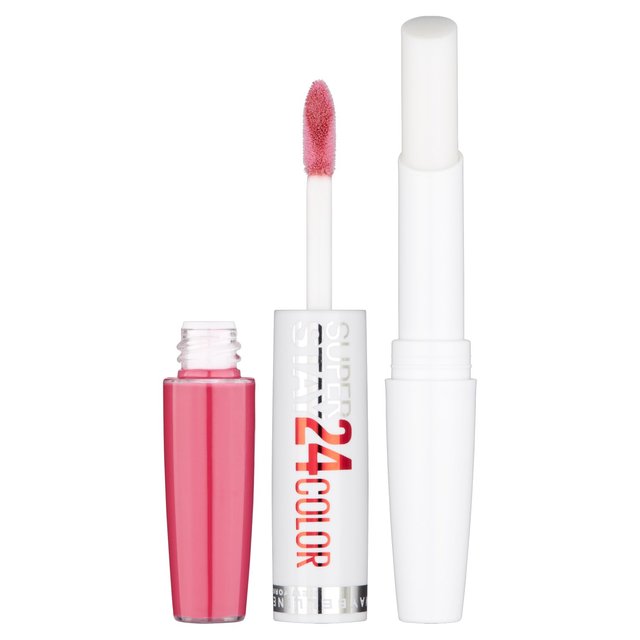 Maybelline Superstay 24 Stunden Lippenfarbe Perpetual Rose 135